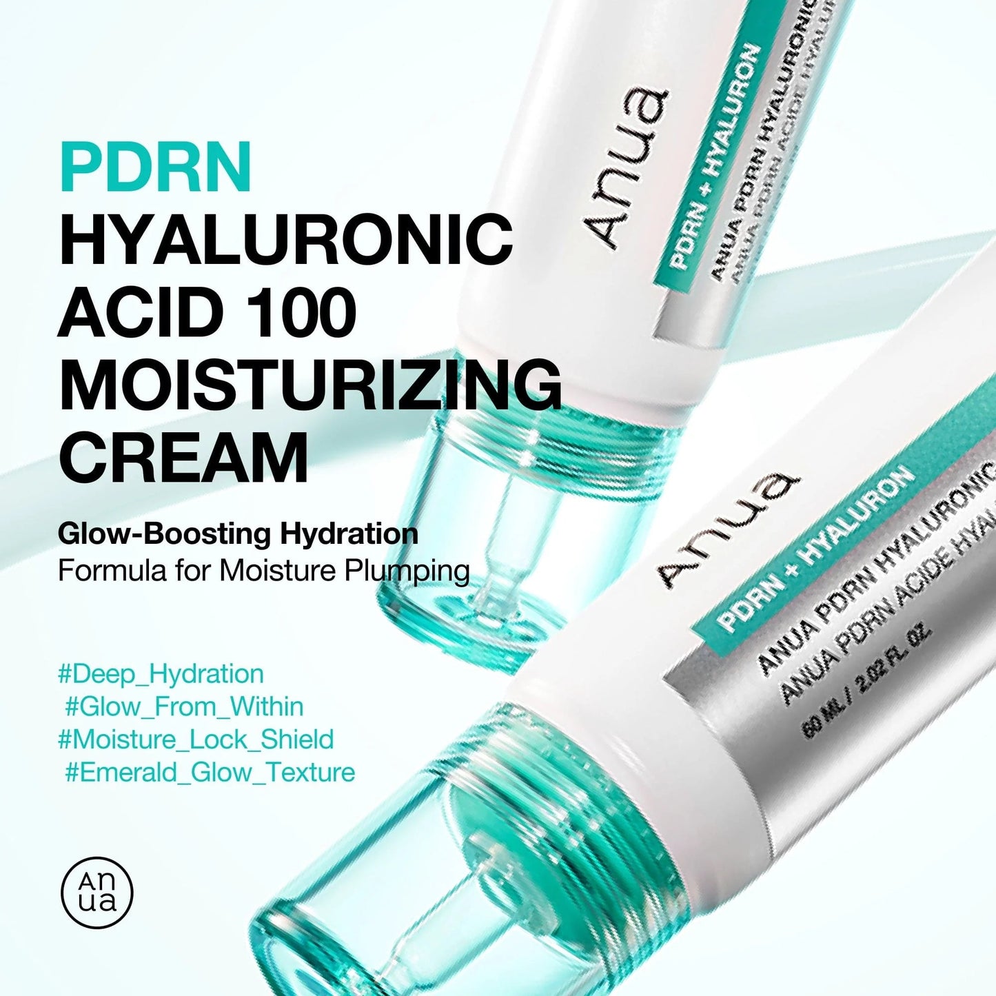 PDRN HYALURONIC ACID 100 MOISTURE CREAM 60ML