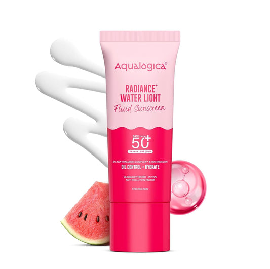 RADIANCE+ 25G  WATER LIGHT FLUID SUNSCREEN