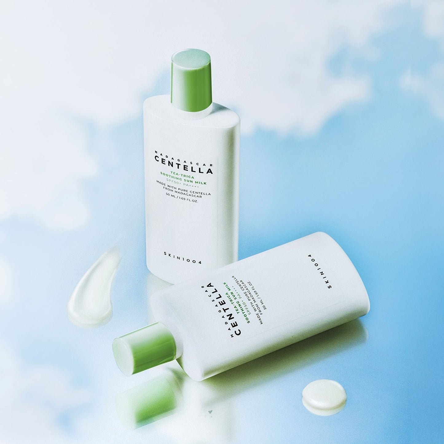 MADAGASCAR CENTELLA TEA-TRICA SOOTHING SUN MILK 50ML