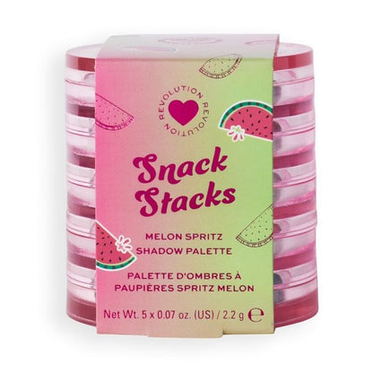MELON SPRITZ I HEART REVOLUTION SNACK STACKS SHADOW PALETTE