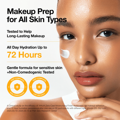 ZERO-CAST MOISTURIZING FINISH SUNSCREEN SPF 50+ PA++++ 50ML
