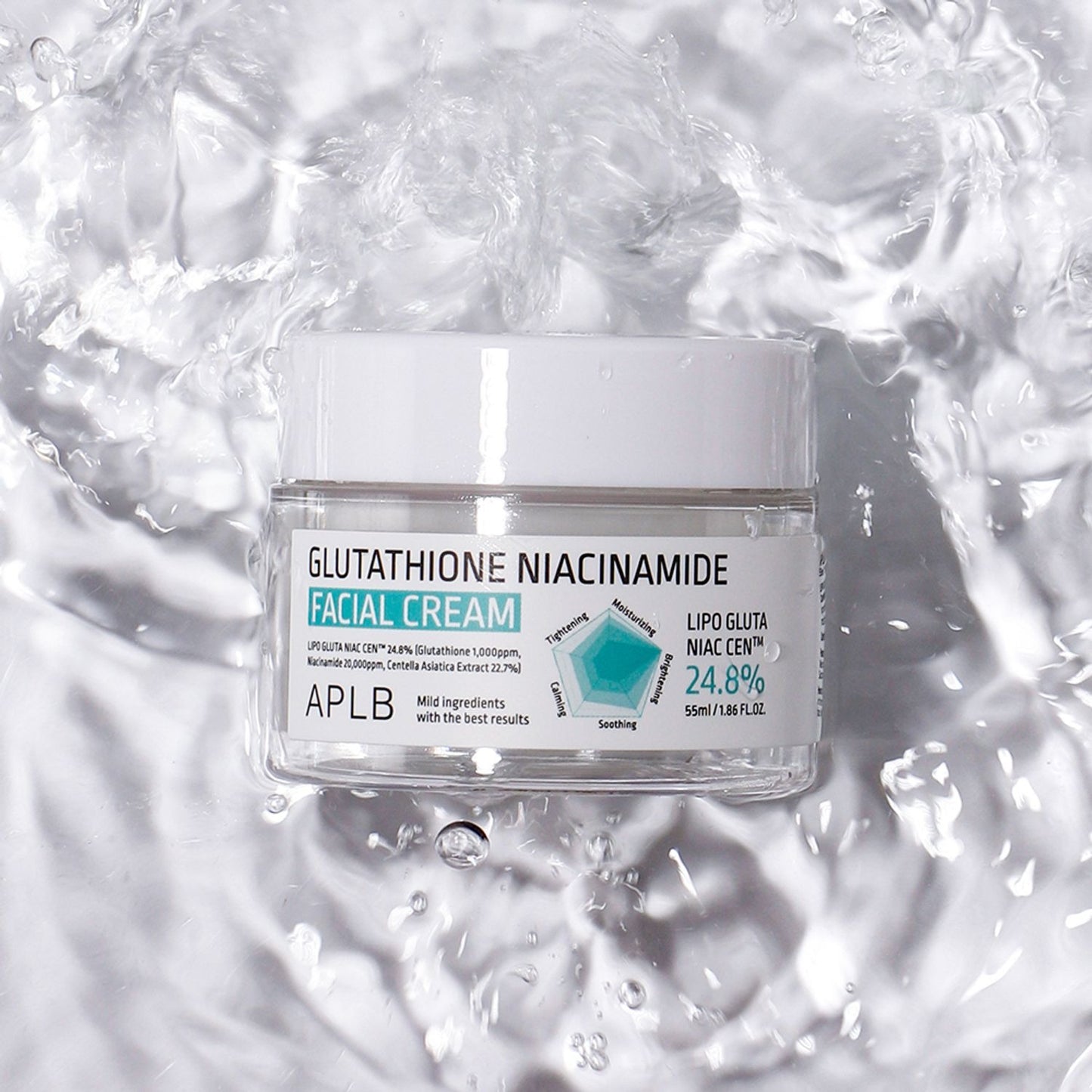 GLUTATHIONE NIACINAMIDE FACIAL CREAM 55ML