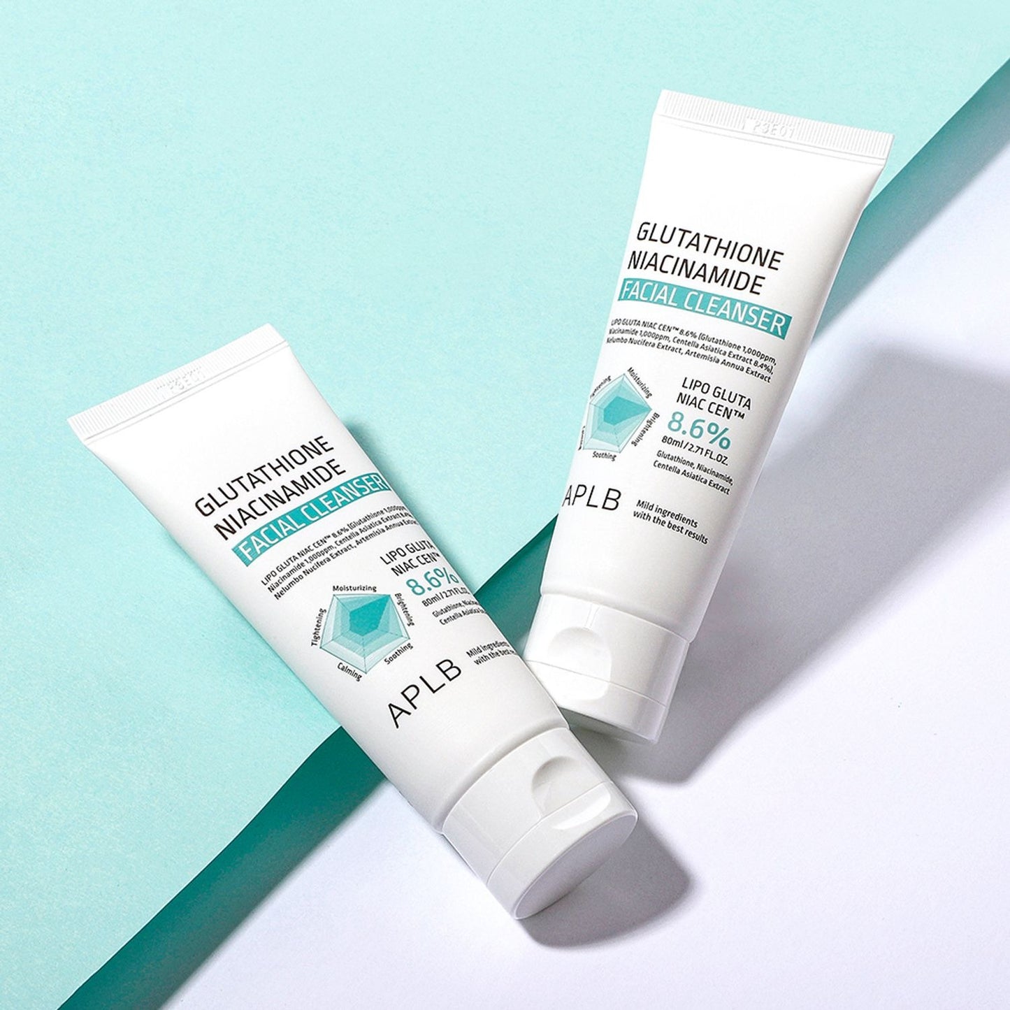 GLUTATHIONE NIACINAMIDE FACIAL CLEANSER 80ML