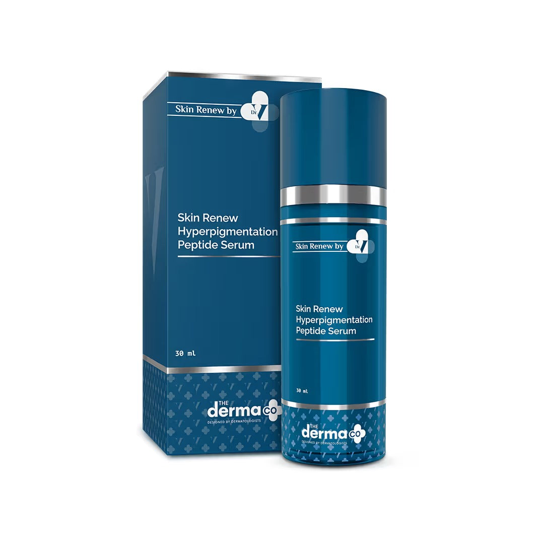 THE DERMA CO. X DR V SKIN RENEW HYPERPIGMENTATION PEPTIDE SERUM 30ML