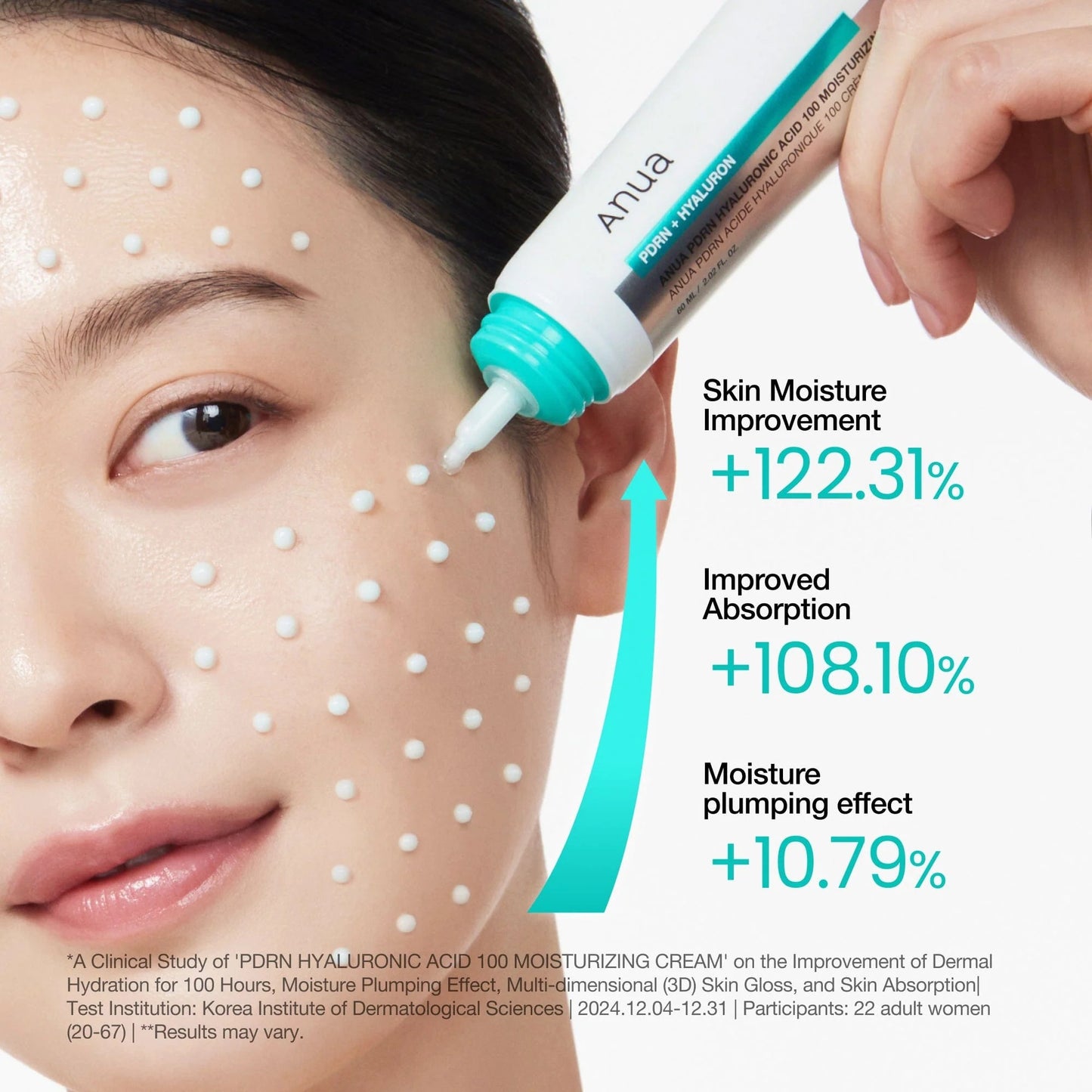 PDRN HYALURONIC ACID 100 MOISTURE CREAM 60ML
