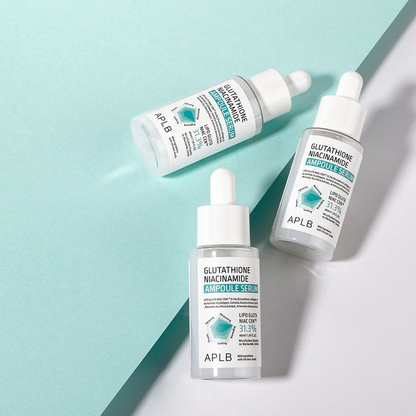 GLUTATHIONE NIACINAMIDE AMPOULE SERUM 40ML