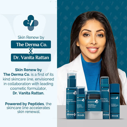 THE DERMA CO. X DR V SKIN RENEW HYPERPIGMENTATION PEPTIDE SERUM 30ML