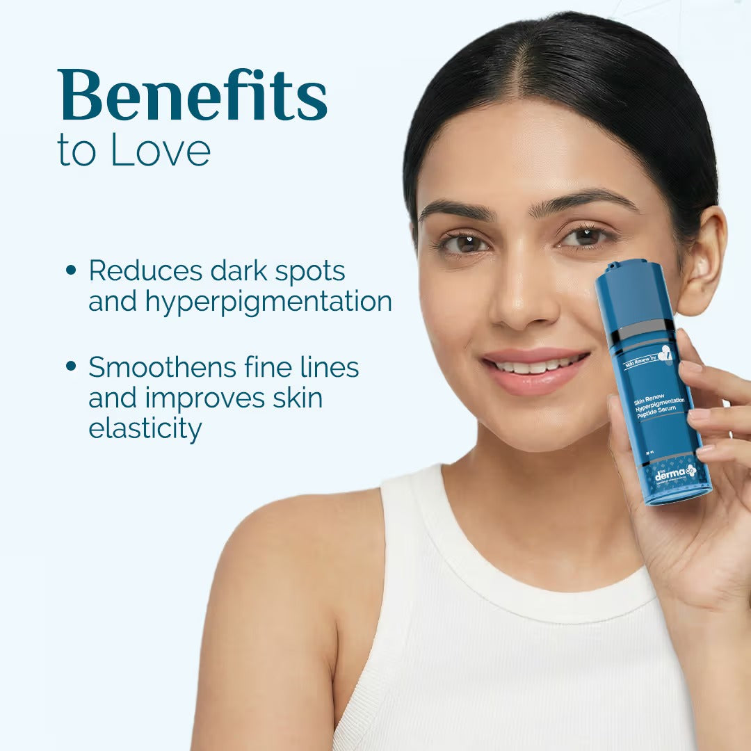 THE DERMA CO. X DR V SKIN RENEW HYPERPIGMENTATION PEPTIDE SERUM 30ML