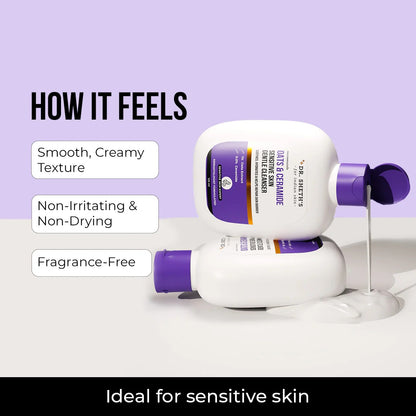 OATS & CERAMIDE SENSITIVE SKIN GENTLE CLEANSER 125ML