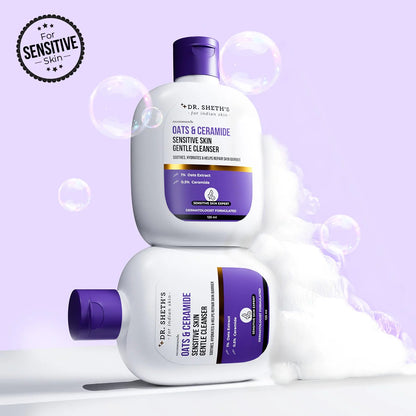 OATS & CERAMIDE SENSITIVE SKIN GENTLE CLEANSER 125ML