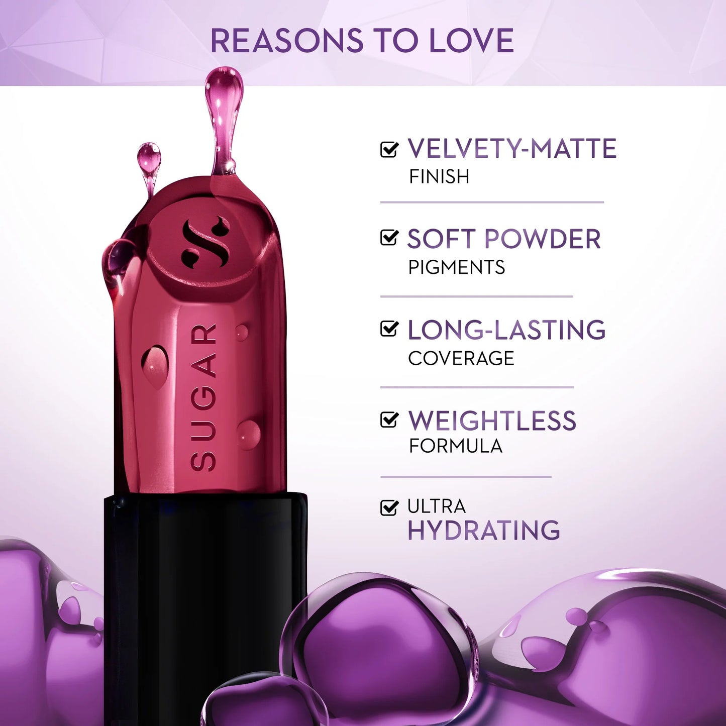 SUGAR GLIDE PEPTIDE SERUM LIPSTICK