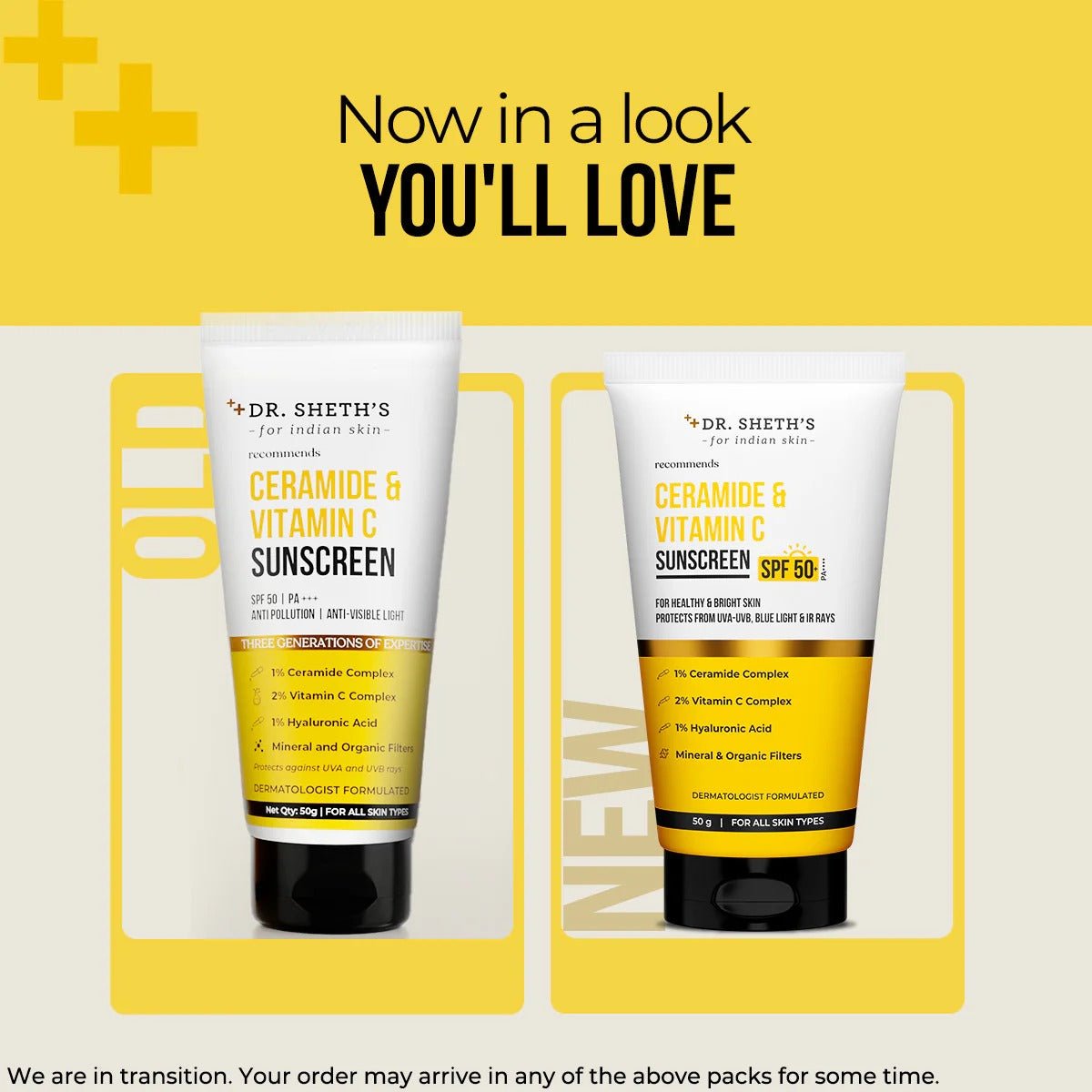 HALDI & HYALURONIC ACID SUNSCREEN - 50GM