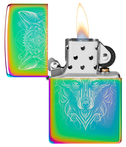 WOLF MULTICOLOR