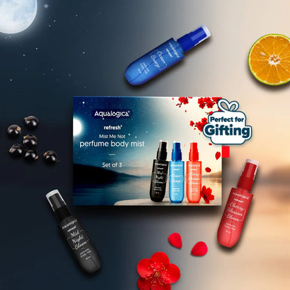 REFRESH+ MIST ME NOT SET OF 3 PERFUME BODY MIST