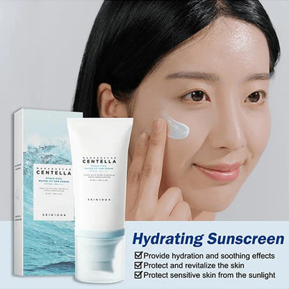 MADAGASCAR CENTELLA HYALU-CICA WATER-FIT SUN SERUM 50ML  (TWIN PACK)