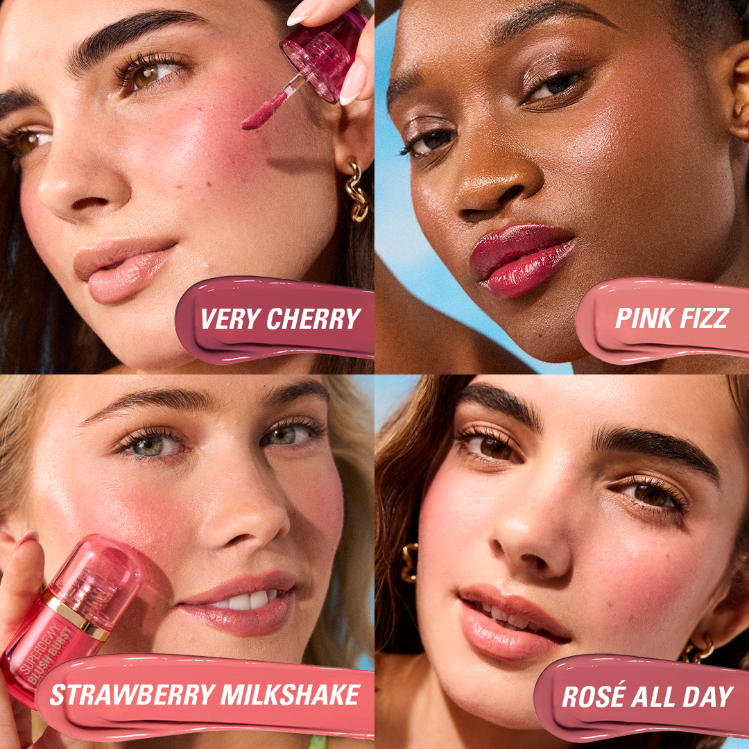 REVOLUTION SUPERDEWY LIQUID BLUSH BURST