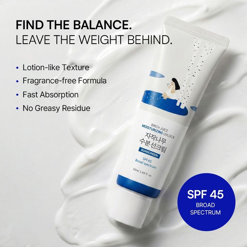 BIRCH JUICE MOISTURIZING SUNSCREEN 50ML