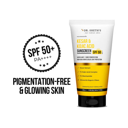 KESAR & KOJIC ACID SUNSCREEN - 50 GM