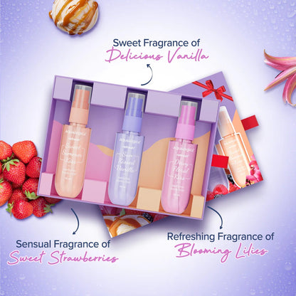 REFRESH+ PERFUME BODY MIST ON THE GO SET OF 3