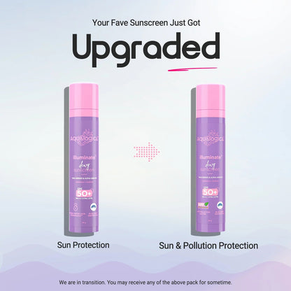 ILLUMINATE+ DEWY SUNSCREEN IN-VIVO TESTED SPF 50+ PA++++ WITH WILD BERRIES & ALPHA ARBUTIN - 5