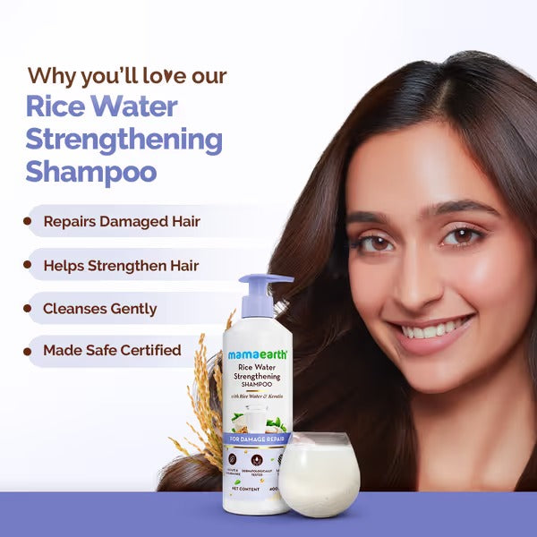RICE WATER STRENGTHENING SHAMPOO 400 ML