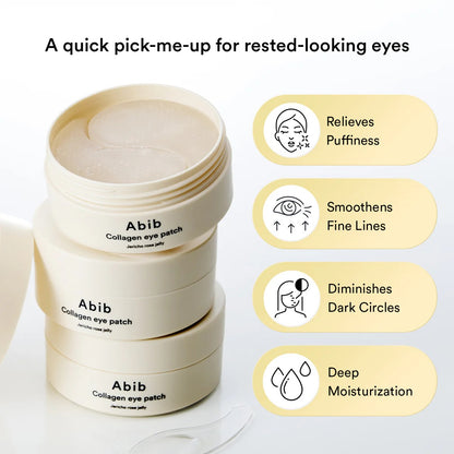 COLLAGEN EYE PATCH JERICHO ROSE JELLY (60EA)90G
