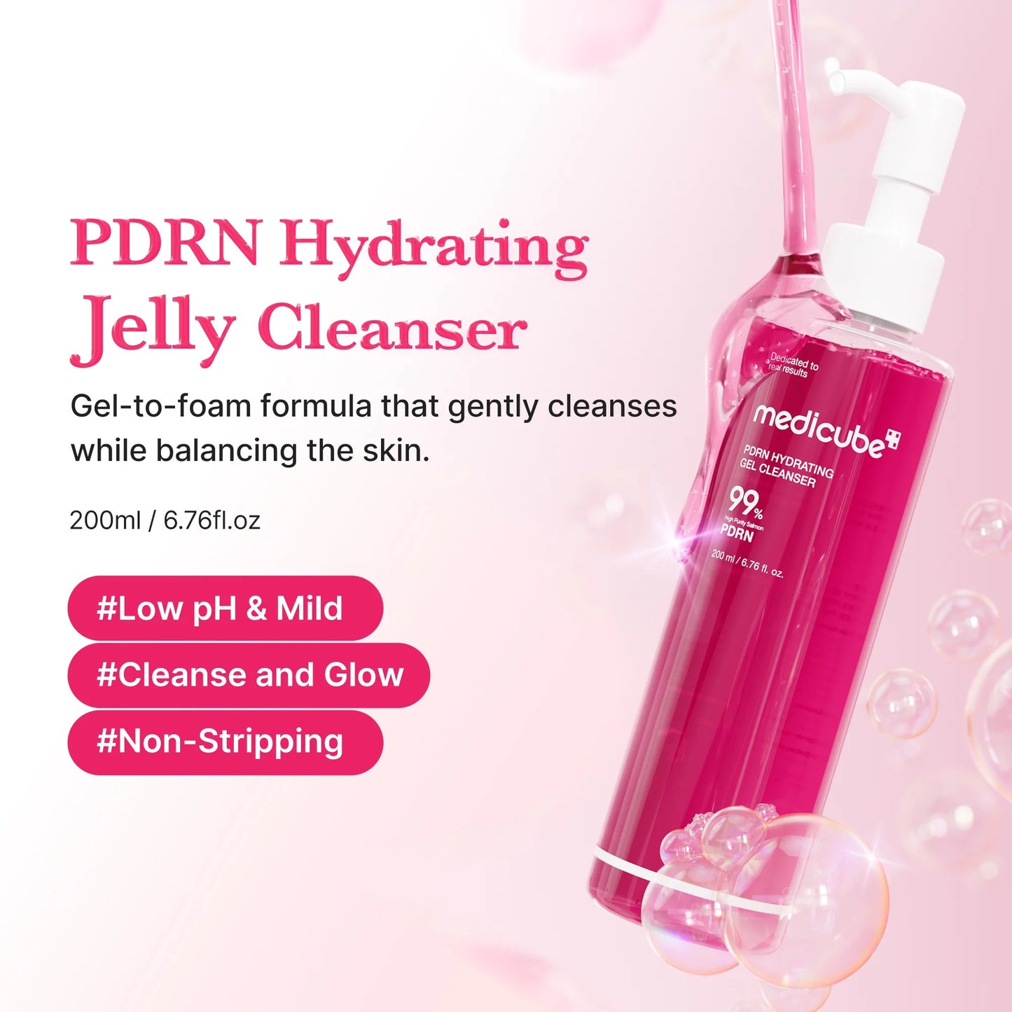 PDRN HYDRATING GEL CLEANSER 200ML