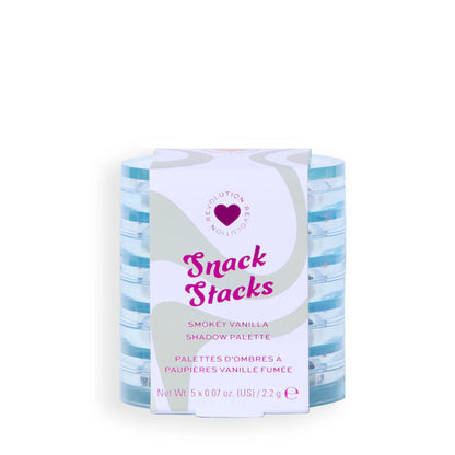 SMOKEY VANILLA I HEART REVOLUTION SNACK STACKS SHADOW PALETTE