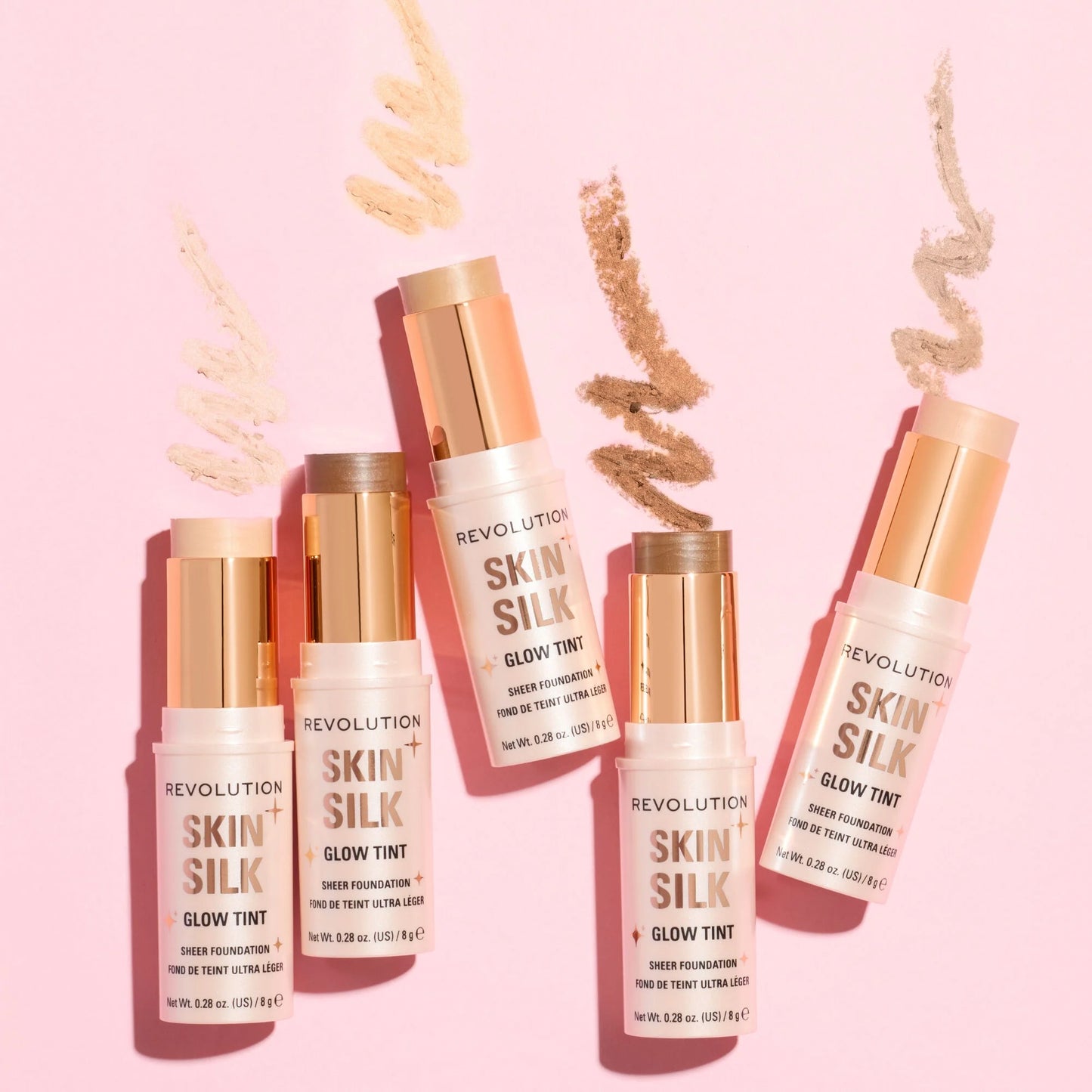 REVOLUTION SKIN SILK GLOW TINT SHEER FOUNDATION STICK