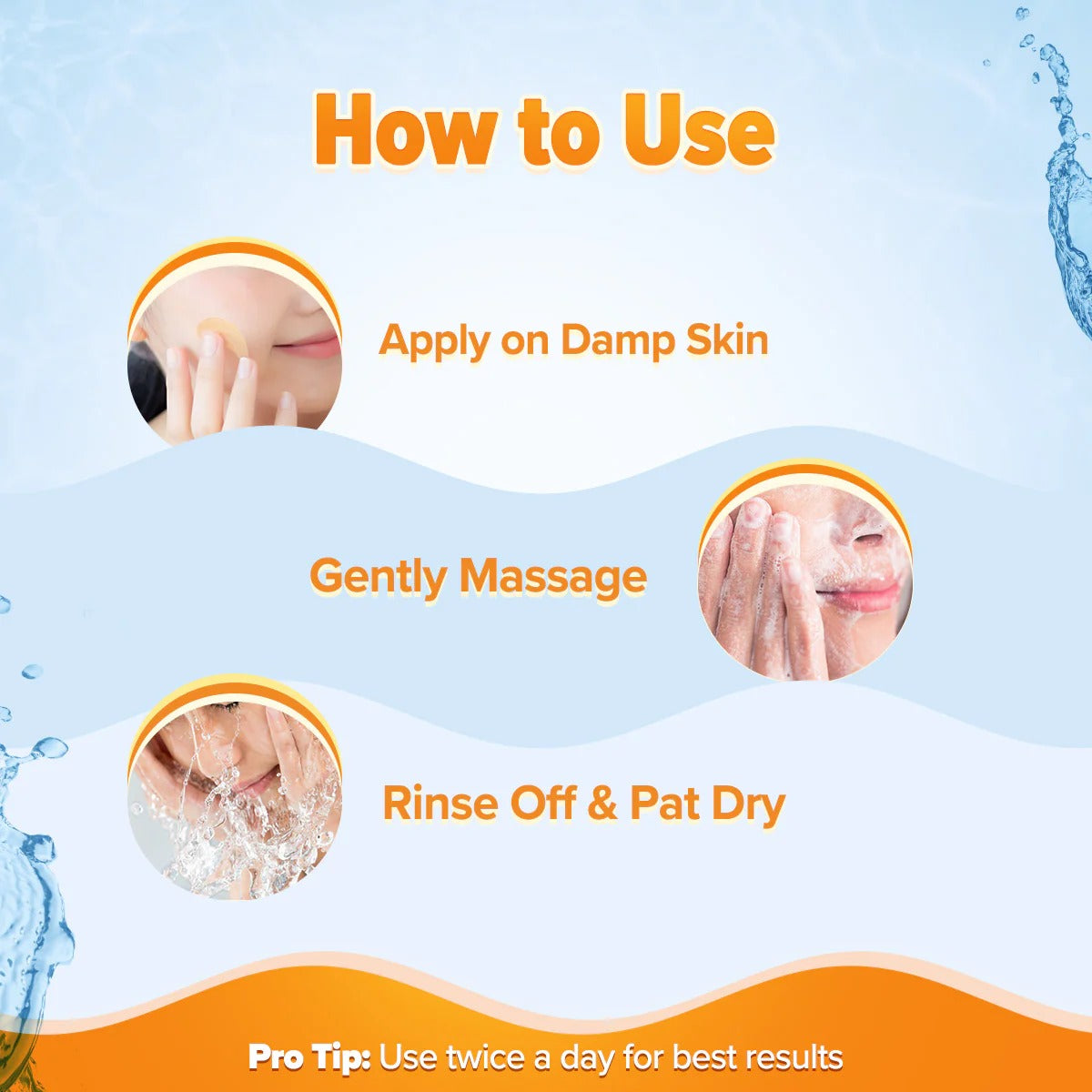 GLOW+ SMOOTHIE FACE WASH WITH PAPAYA & VITAMIN C FOR GLOWING SKIN - 100ML