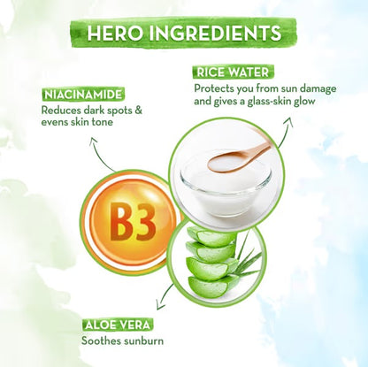 RICE WATER DEWY SUNSCREEN 50 G