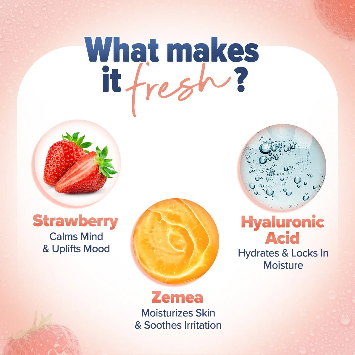 REFRESH+ SWEET SUMMER KISS PERFUME BODY MIST WITH ZEMEA AND HYALURONIC ACID 150 ML