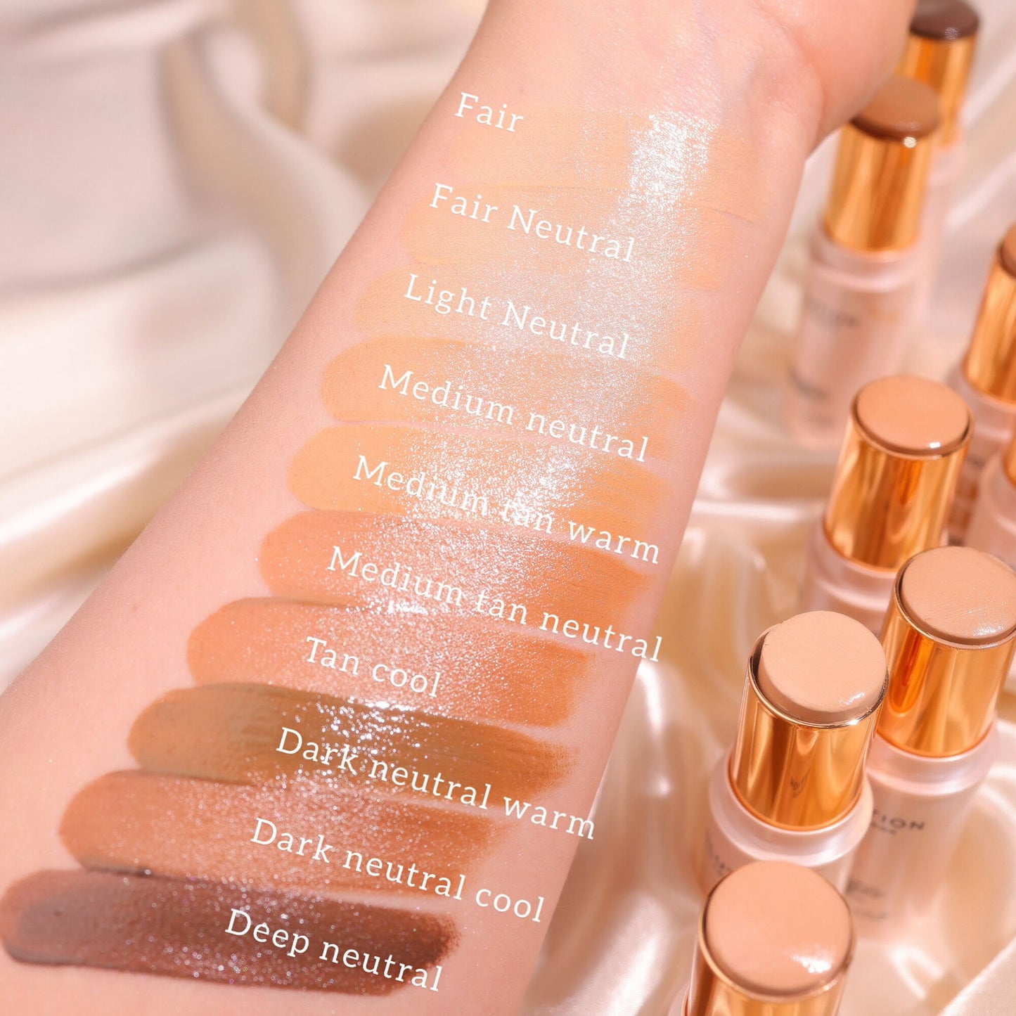 REVOLUTION SKIN SILK GLOW TINT SHEER FOUNDATION STICK