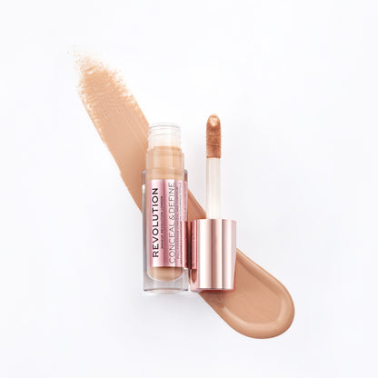 REVOLUTION CONCEAL & DEFINE 16H FULL COVERAGE CONCEALER
