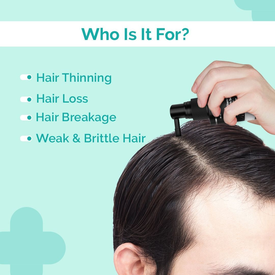 20% ACTIVES PEPTIDE-STEM CELL HAIR GROWTH SERUM