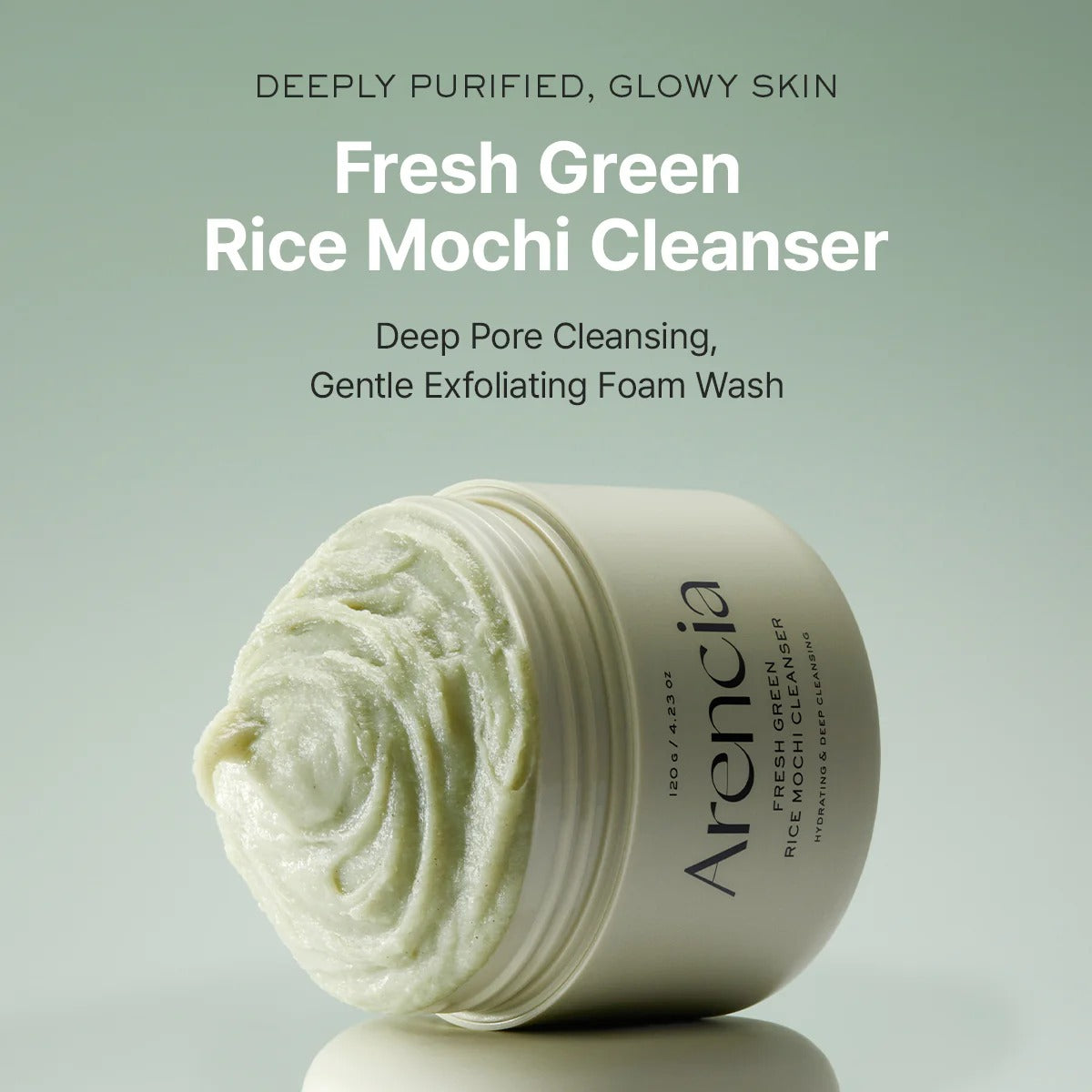 FRESH GREEN RICE MOCHI CLEANSER 120G