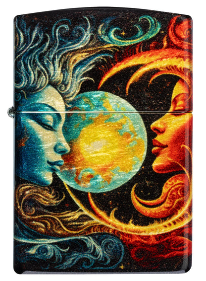SPIRITUAL SUN AND MOON DESIGN