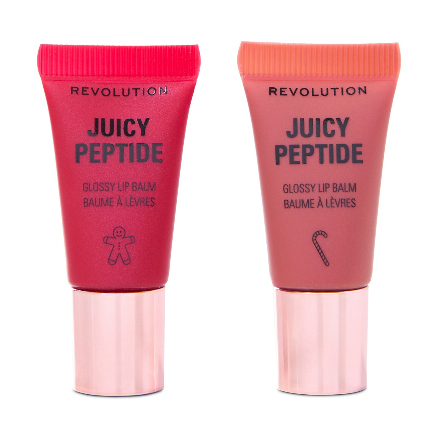 REVOLUTION JUICY PEPTIDE MINI LIP BALM GIFT SET