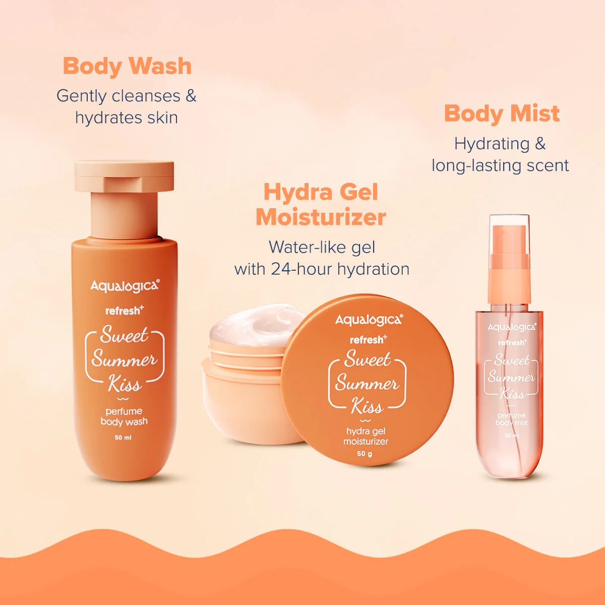 REFRESH+ BODY CARE SET SWEET SUMMER KISS