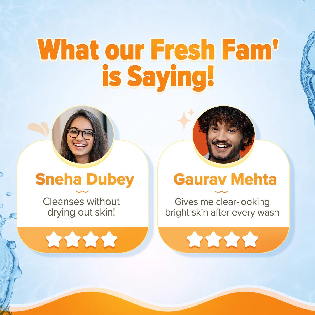 GLOW+ SMOOTHIE FACE WASH WITH PAPAYA & VITAMIN C FOR GLOWING SKIN - 100ML