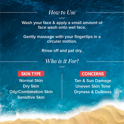 DETAN+ SMOOTHIE FACE WASH WITH CHERRY TOMATO & GLYCOLIC ACID FOR TAN REMOVAL - 100ML