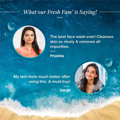 RADIANCE+ SMOOTHIE FACE WASH WITH WATERMELON & NIACINAMIDE FOR CLEAR & OIL-FREE SKIN - 100ML