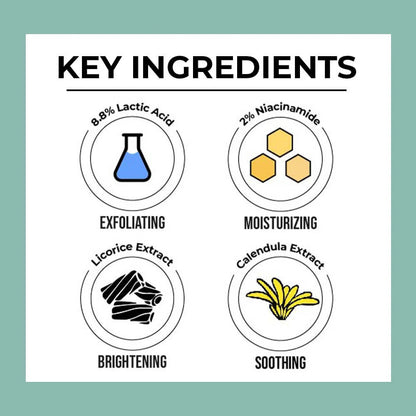 LIQUORICE & LACTIC ACID PEEL - 30 GM