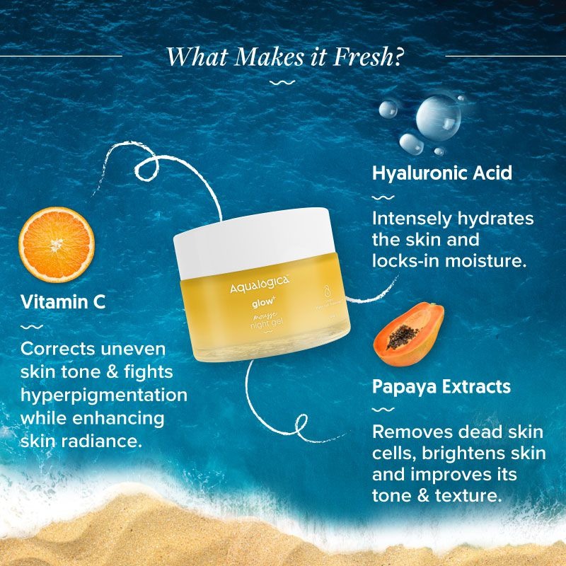 GLOW+ MOUSSE NIGHT GEL 50G