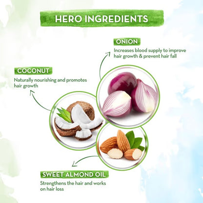 ONION CONDITIONER FOR HAIR GROWTH AND HAIR FALL CONTROL WITH ONION AND COCONUT 250ML