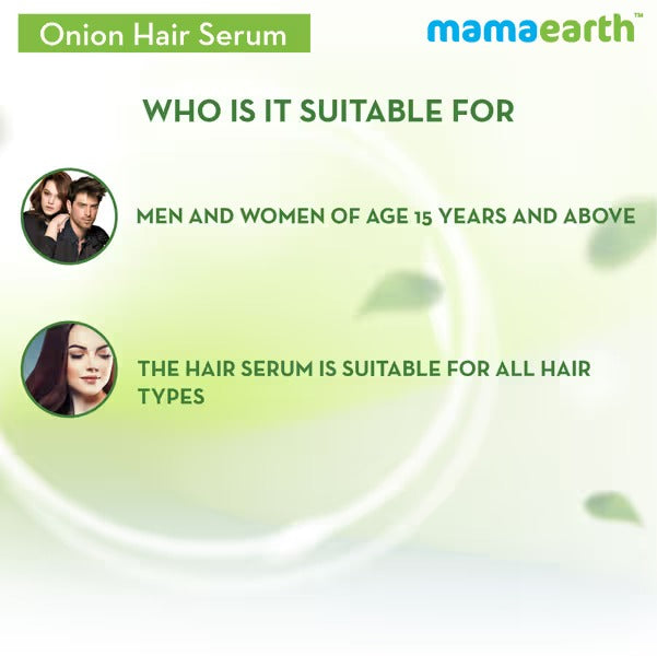 ONION HAIR SERUM WITH ONION & BIOTIN FOR STRONG FRIZZ-FREE HAIR 100 ML