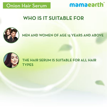ONION HAIR SERUM WITH ONION & BIOTIN FOR STRONG FRIZZ-FREE HAIR 100 ML