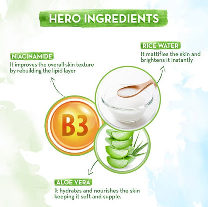 RICE OIL-FREE FACE MOISTURIZER 80 G