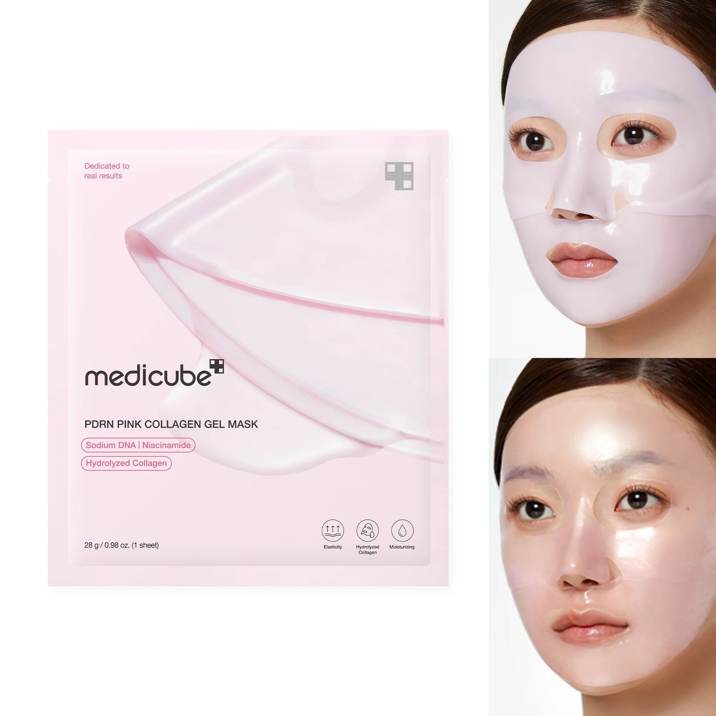 PDRN PINK COLLAGEN GEL MASK (28G*4EA)
