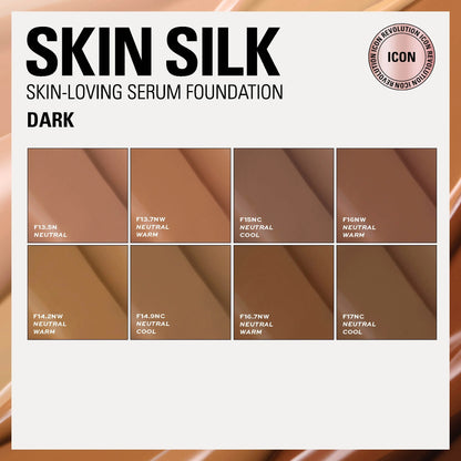 REVOLUTION SKIN SILK SERUM FOUNDATION